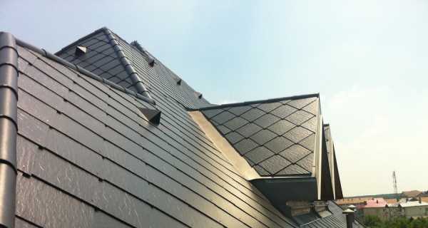 Кровля из сплава титан-цинка